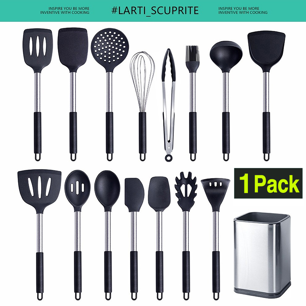 Kitchen Gadgets Under $10 - 1 pak peralatan memasak silikon, Aksesori