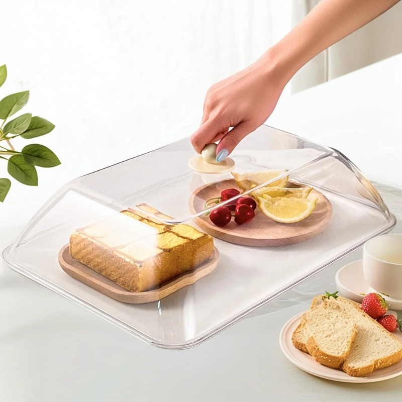 Kitchen Gadgets Best - WORTHBUY Penutup Makanan Plastik Dapat Digunakan