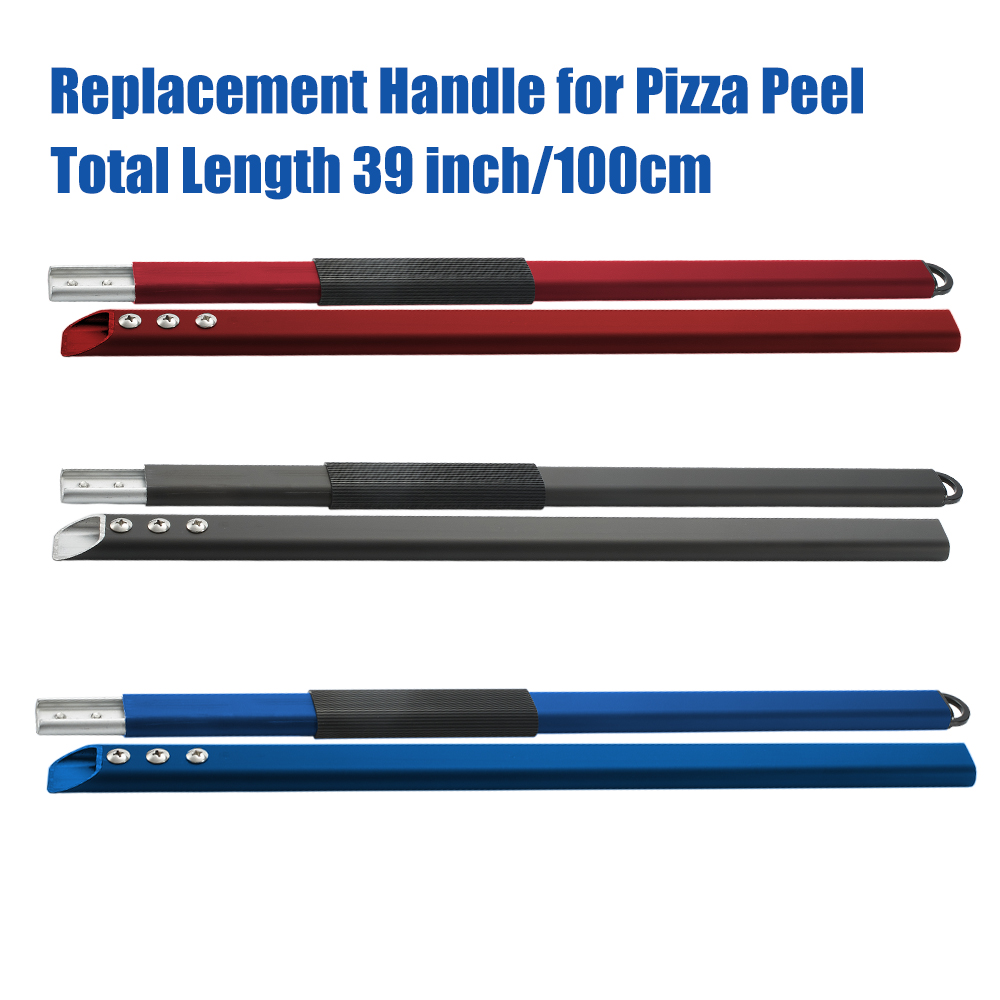 Pizza Stone Baking - Pizza kastanye pegangan panjang 39 inci,