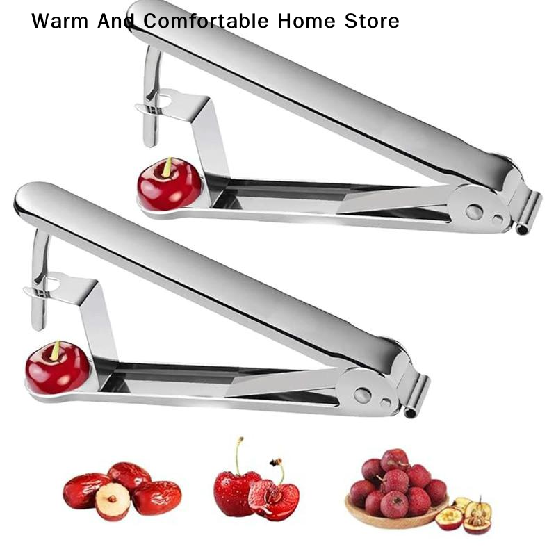 Kitchen Gadgets Small - Penghilang Biji Multifungsi untuk Ceri, Hawthorn,