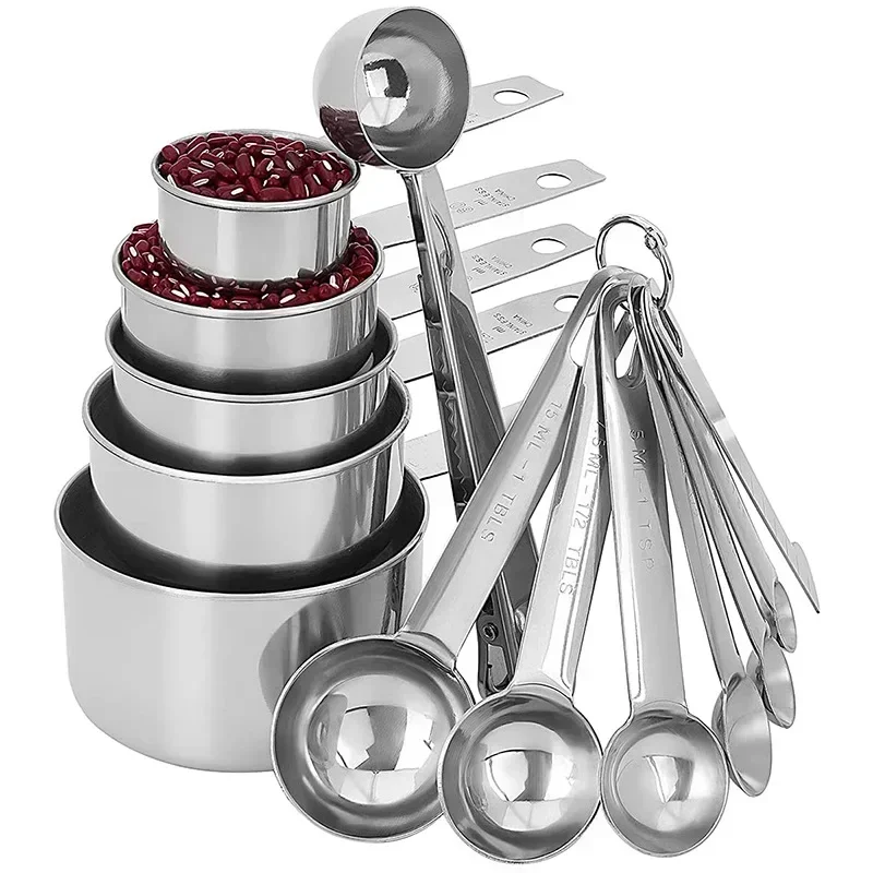Kitchen Gadgets Under $10 - 8/10/11 Buah Gelas Ukur Baja Tahan