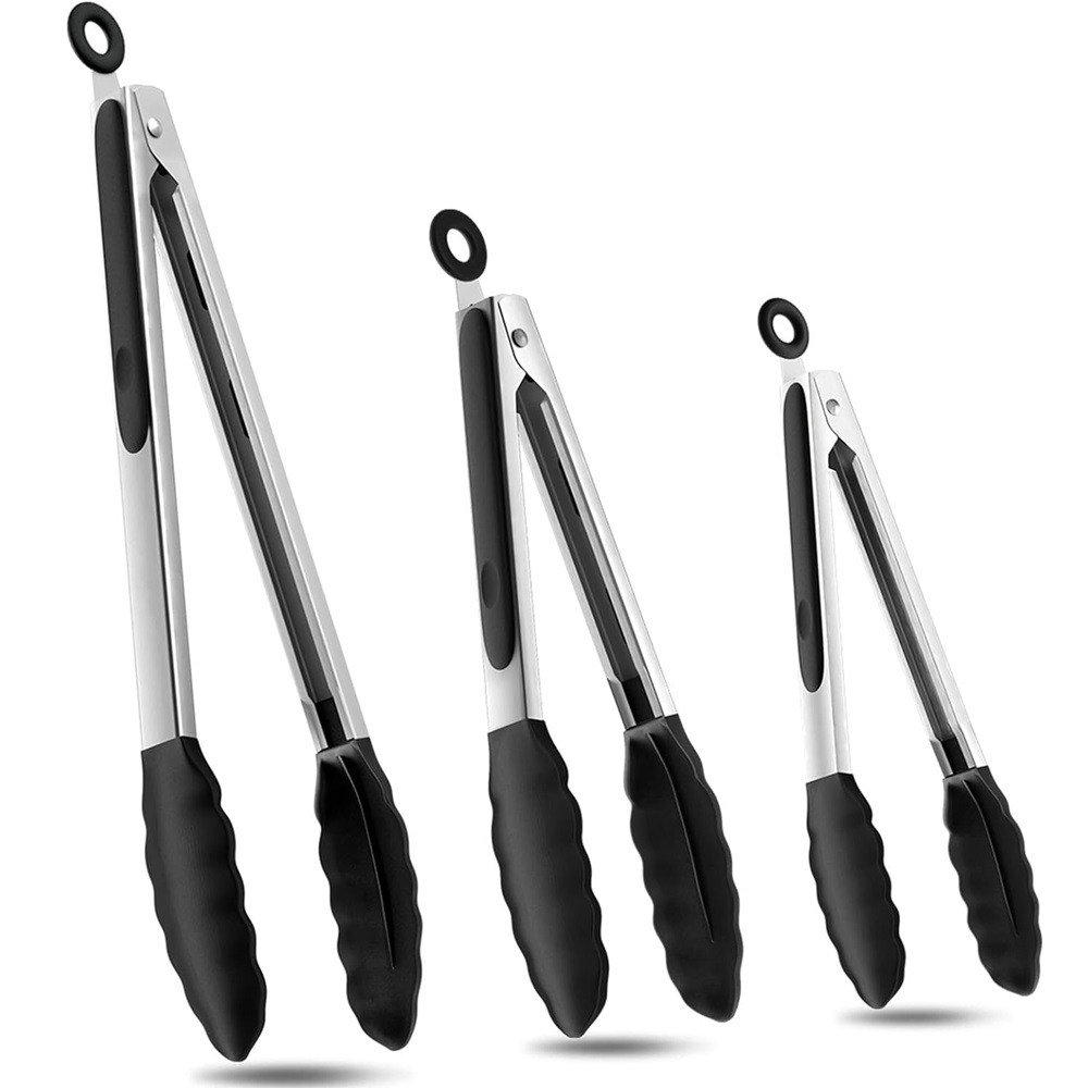 Kitchen Gadgets Gift - Penjepit panggangan BBQ silikon, peralatan dapur