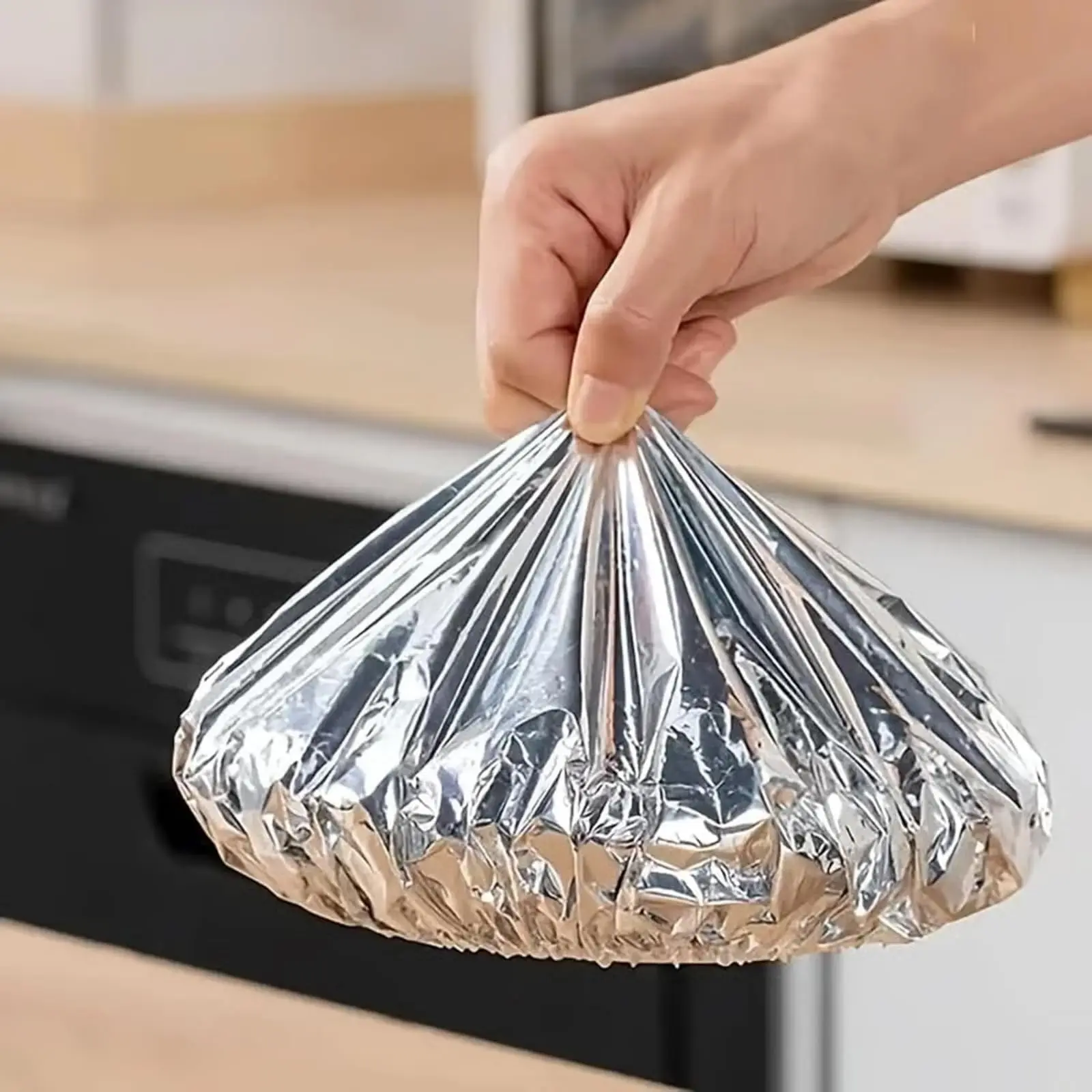 Kitchen Gadgets Under $10 - 10-60 Buah Penutup Mangkuk Aluminium Foil