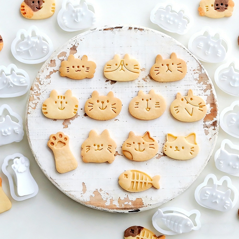 Kitchen Gadgets Best - Cetakan Kue Kucing Lucu DIY, Alat