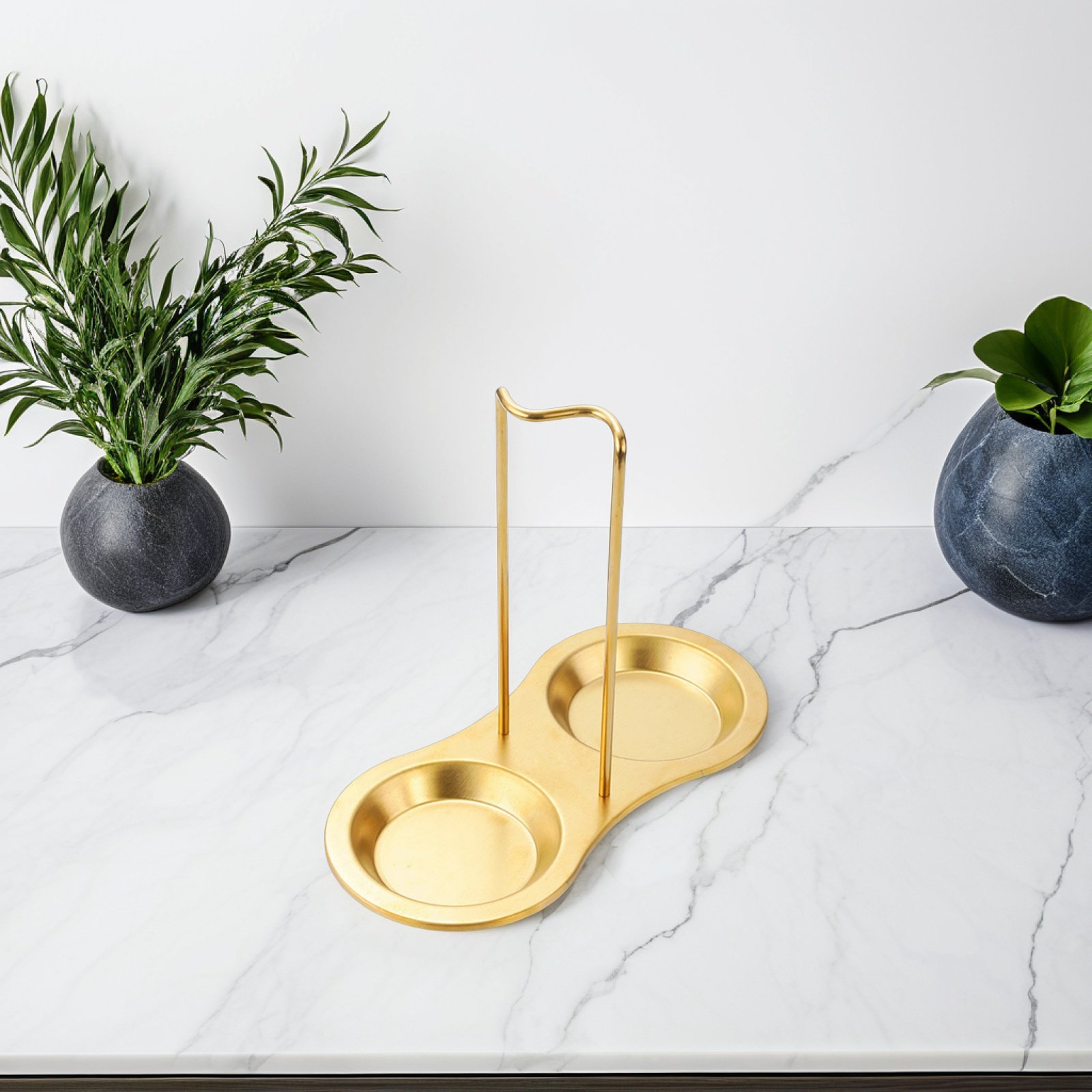 Kitchen Utensil Holder - Rak Sendok Stainless Steel Serbaguna, Penyangga
