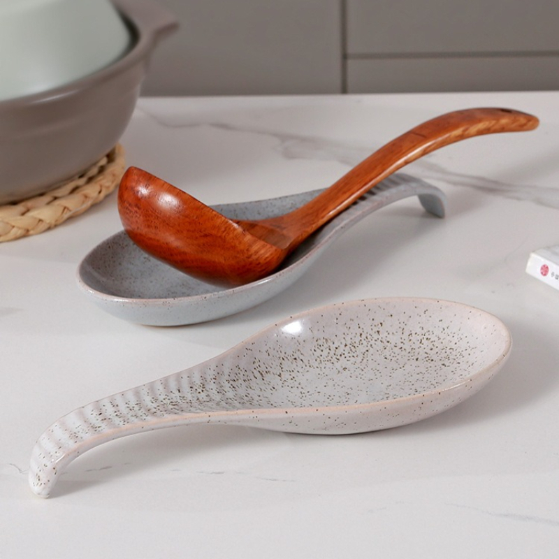 Kitchen Utensil Holder - Penyangga Sendok Keramik untuk Kompor, Tempat