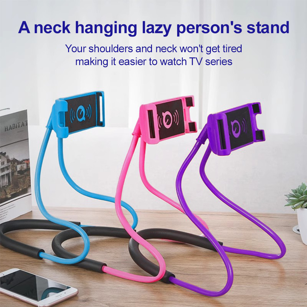 Kitchen Gadgets Easy Life - Penyangga Ponsel Fleksibel Model Leher Angsa,