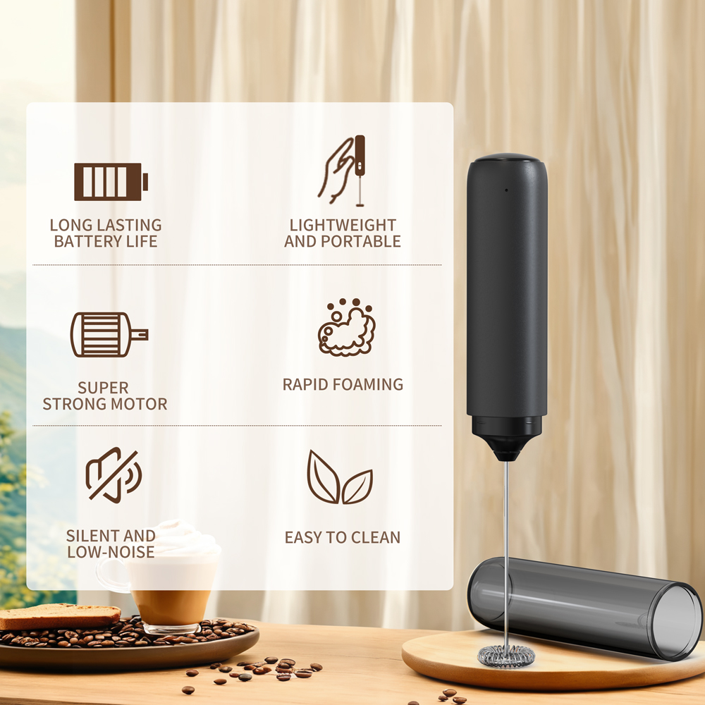 Pembuat Busa Genggam Pengaduk  - Quirky Kitchen Gadgets ulasan dan harga