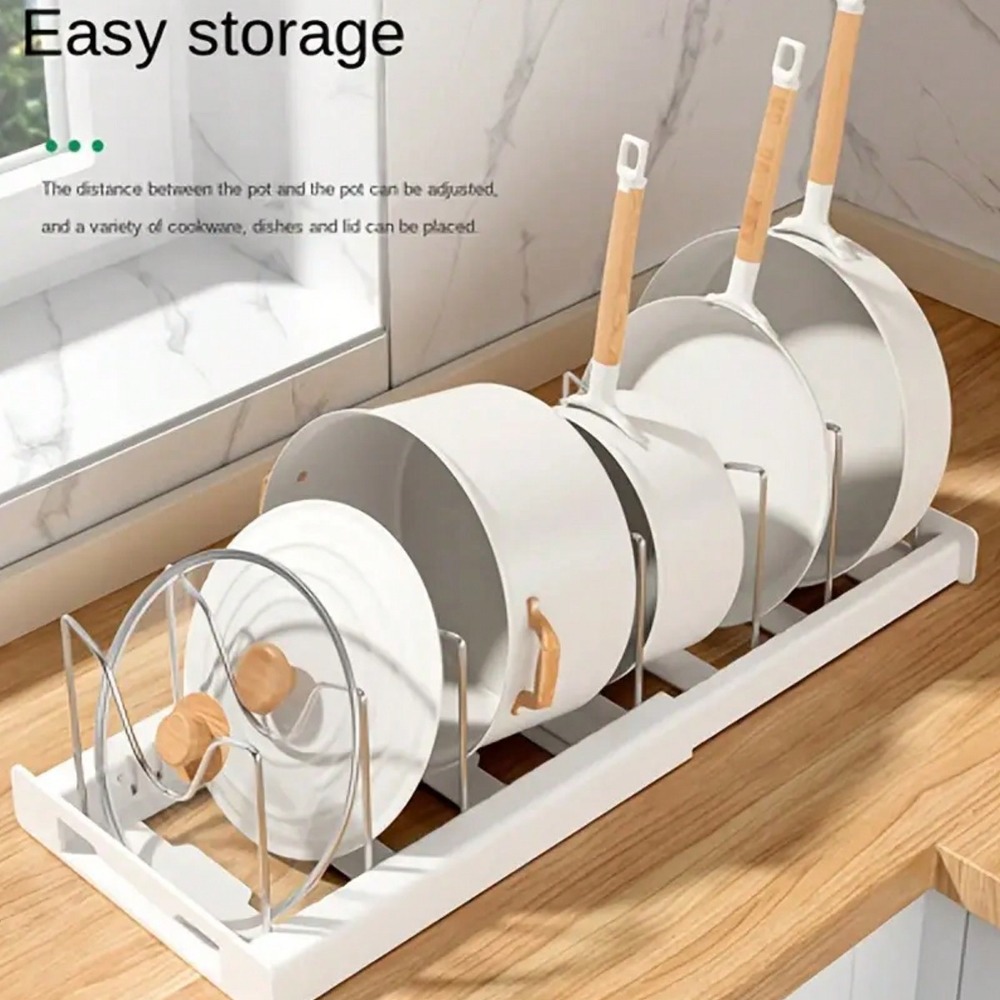 1 Buah Rak Dapat Diperluas Hem - Kitchen Utensil Holder ulasan dan harga