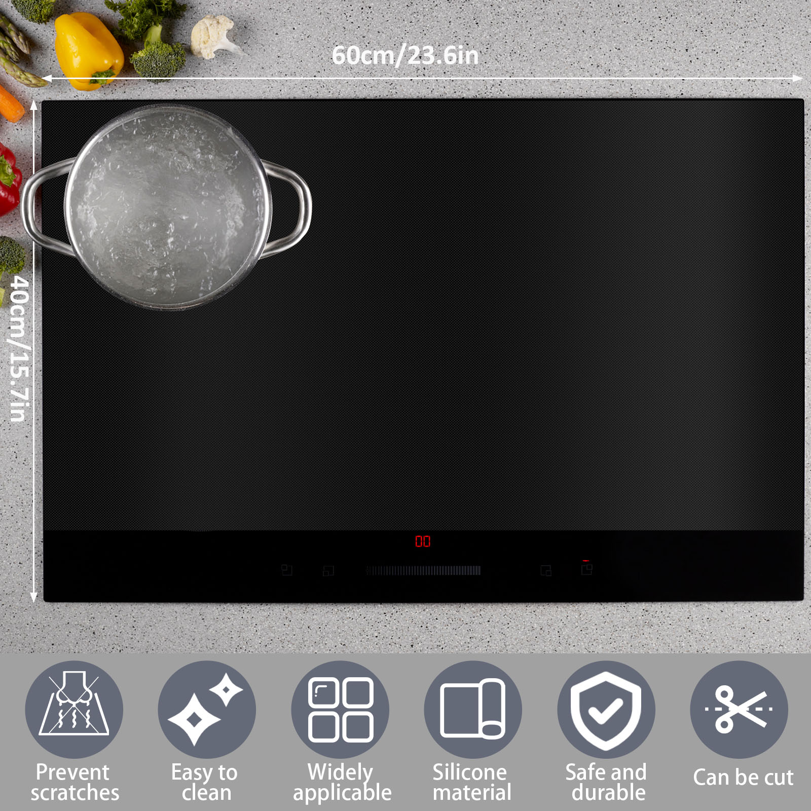 Sarung kompor induksi alas sil - Quirky Kitchen Gadgets ulasan dan harga