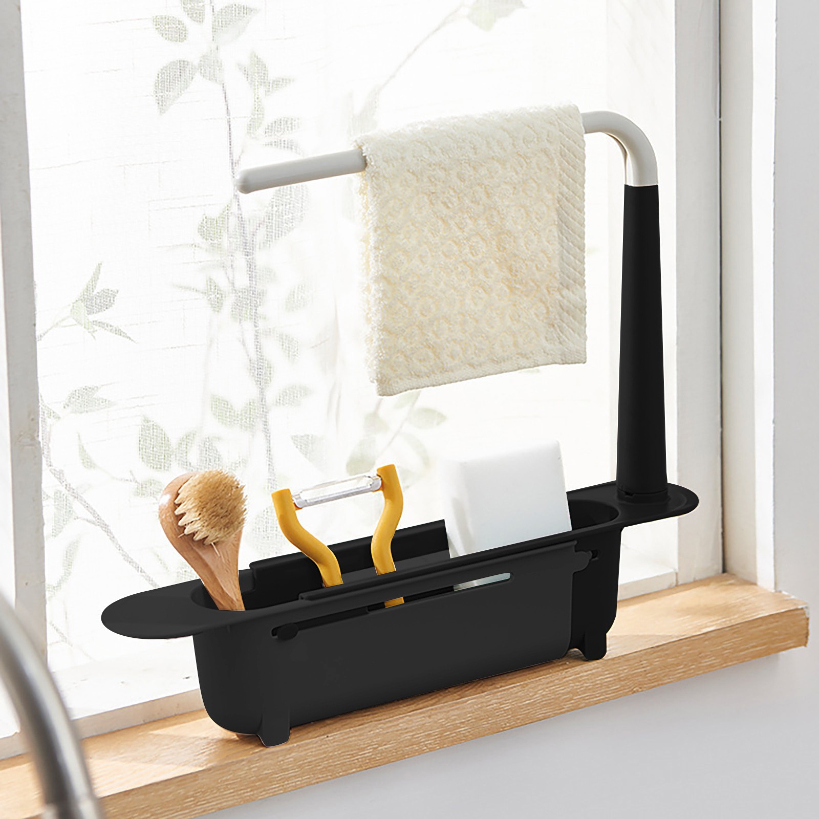 Elescopic rak pengering wastaf - Quirky Kitchen Gadgets ulasan dan harga