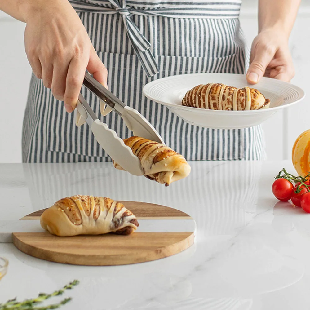 Penjepit makanan silikon 10 in - Kitchen Gadgets Under $10 ulasan dan harga