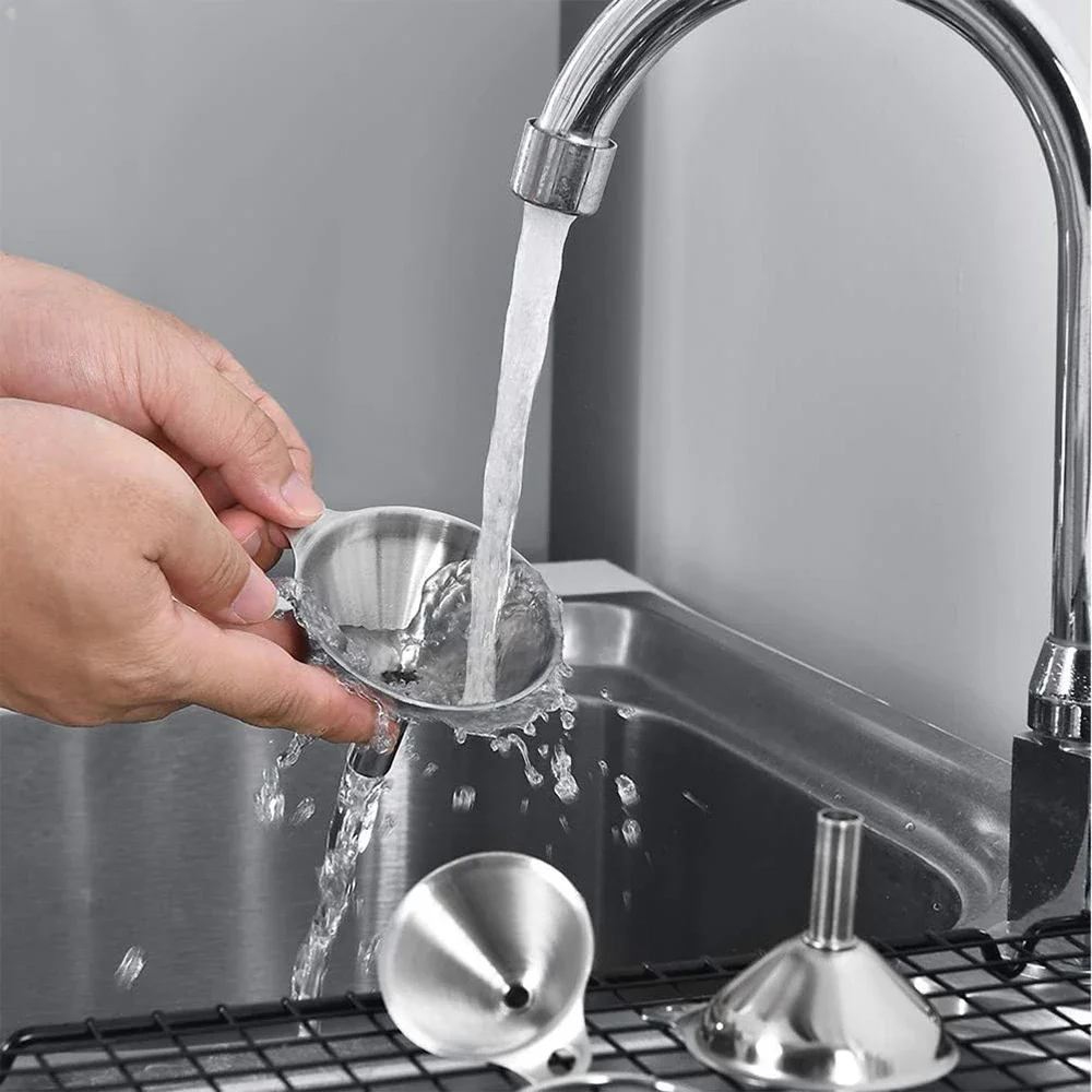 3 buah Set corong dapur baja t - Kitchen Gadgets Small ulasan dan harga
