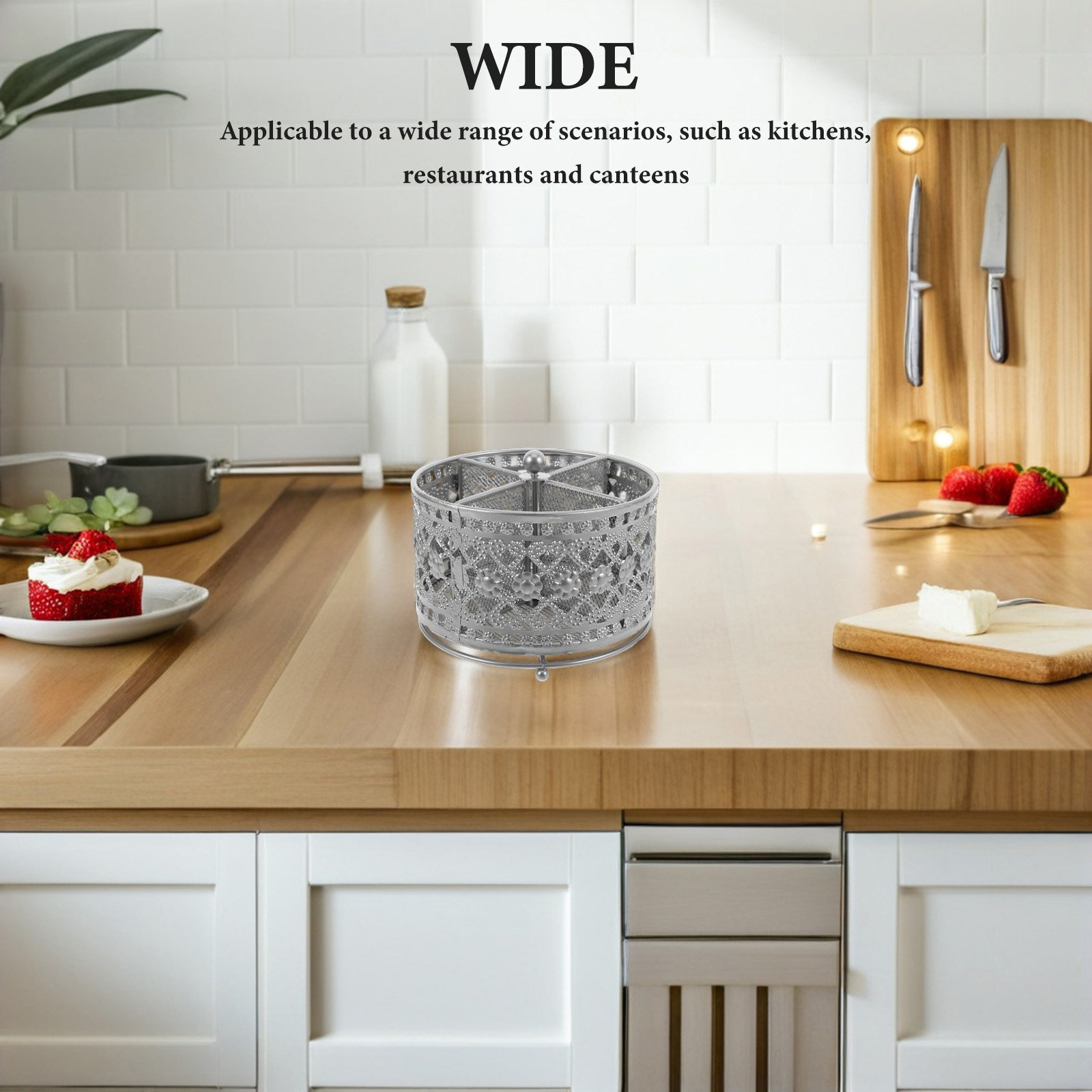 Rak Penyimpanan Peralatan Maka - Kitchen Utensil Holder ulasan dan harga