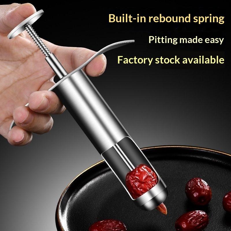 -Alat Penghilang Biji Ceri 1 P - Cherry Pitter Tool ulasan dan harga