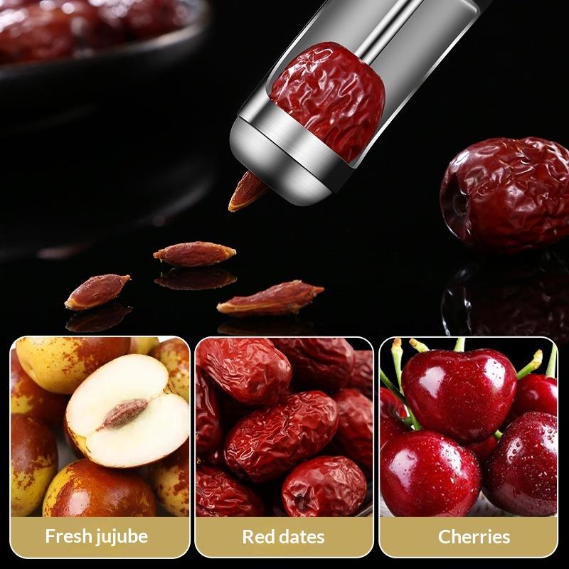 -Alat Penghilang Biji Ceri 1 P - Cherry Pitter Tool ulasan dan harga