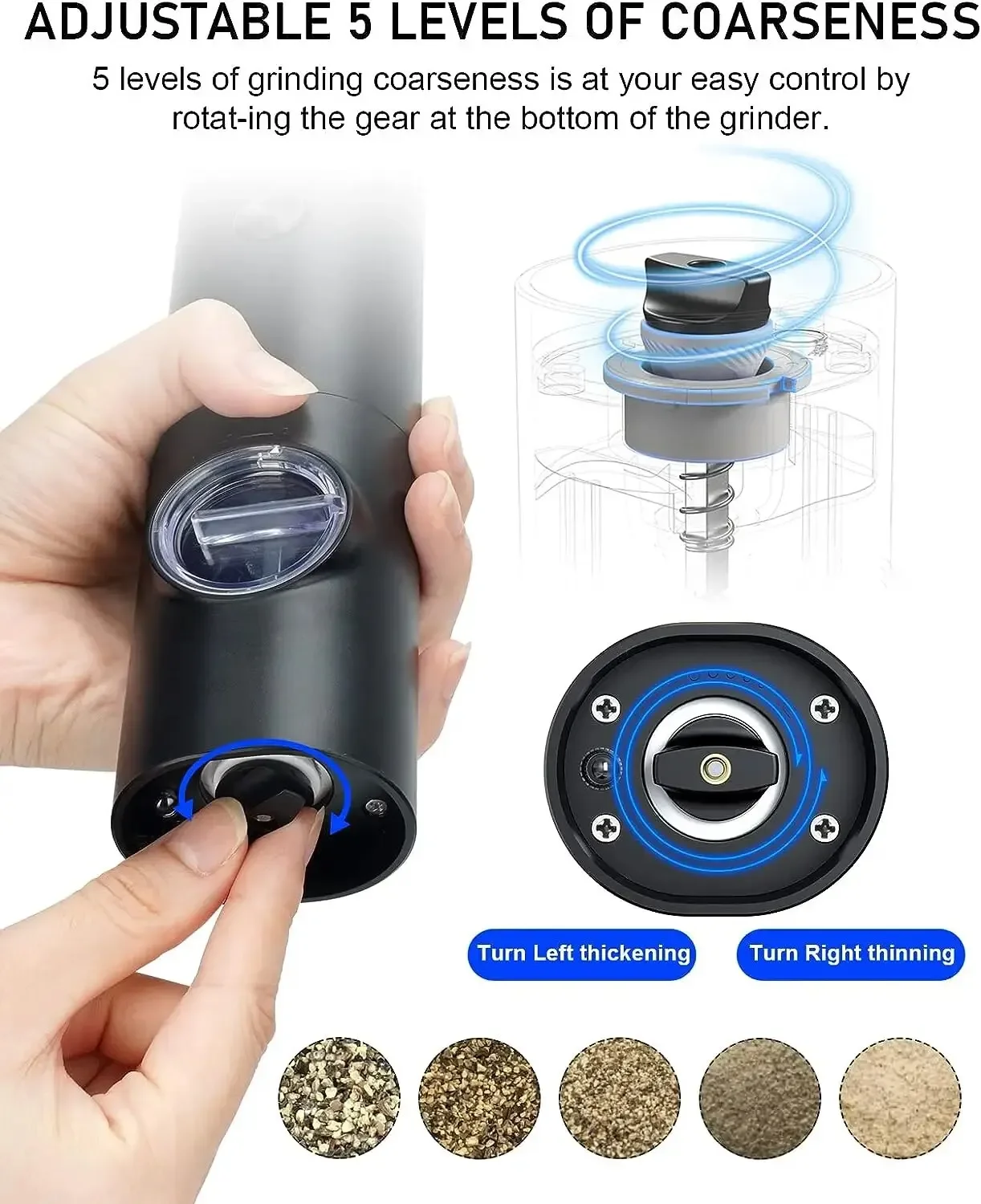 Penggiling garam dan lada list - Kitchen Gadgets Small ulasan dan harga