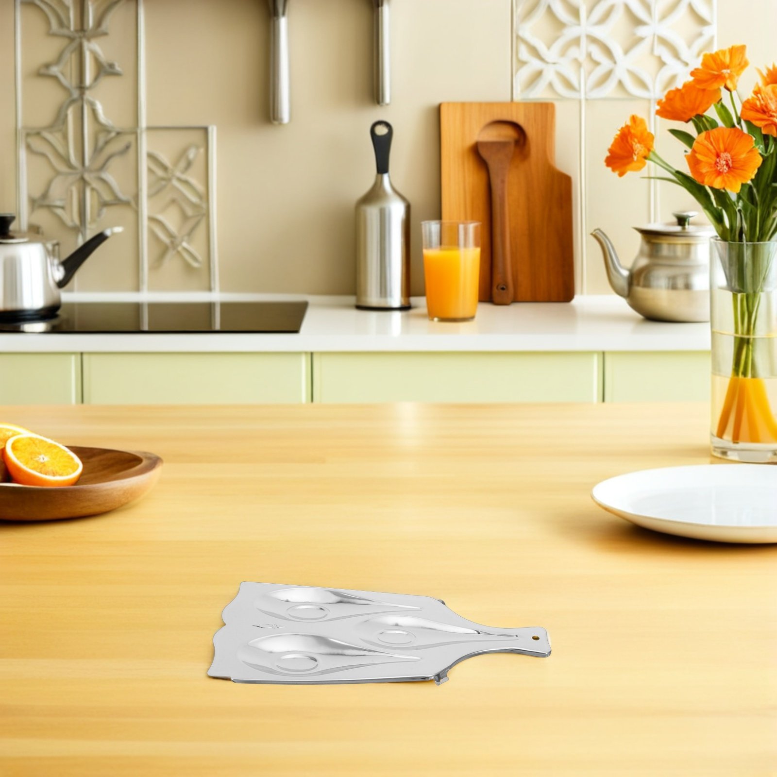 Penyangga Sendok Tiga Komparte - Kitchen Utensil Holder ulasan dan harga