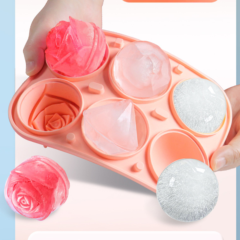 Cetakan es batu bulat berlian  - Kitchen Utensil Holder ulasan dan harga