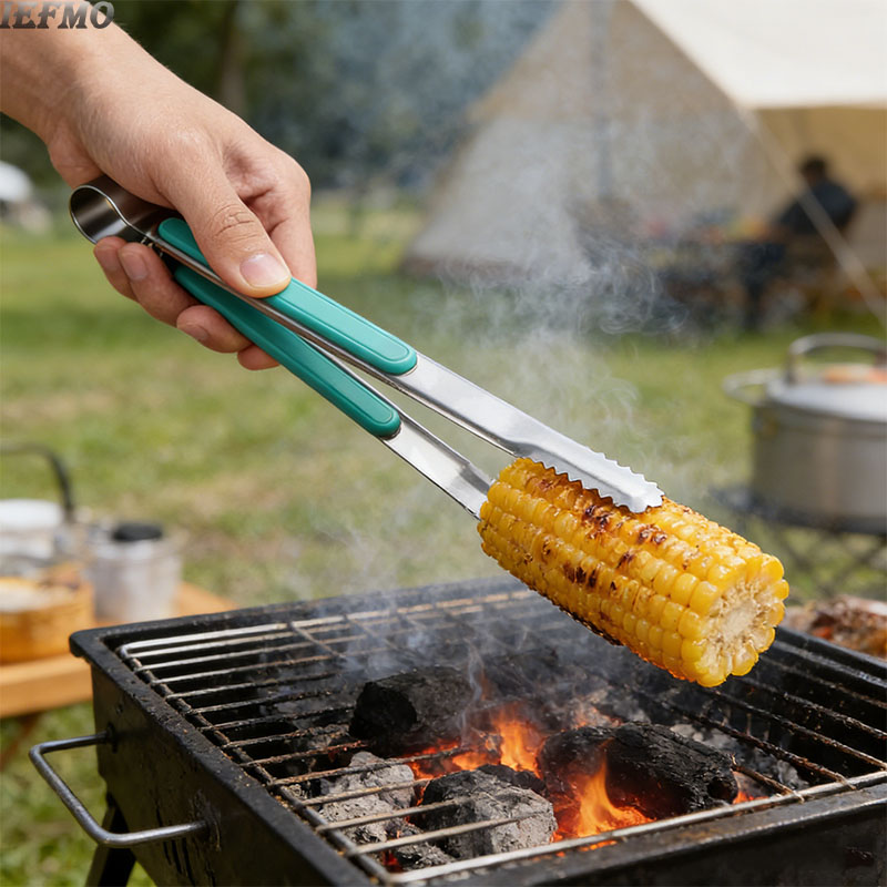 Penjepit Makanan Barbekyu Baja - Kitchen Gadgets Under $10 ulasan dan harga
