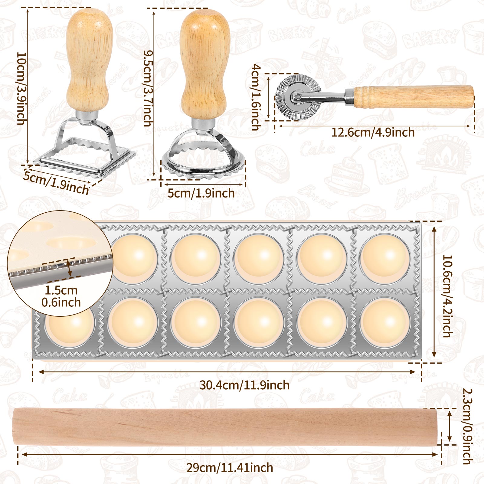 4/5/7Pc Set Cetakan Pembuat Ra - Kitchen Gadgets Under $10 ulasan dan harga