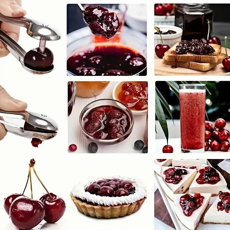 Alat Penghilang Biji Buah Ceri - Cherry Pitter Tool ulasan dan harga
