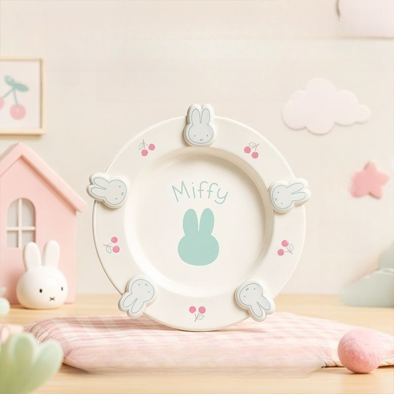 Piring Makan Anime Miffy Keram - Kitchen Gadgets Gift ulasan dan harga