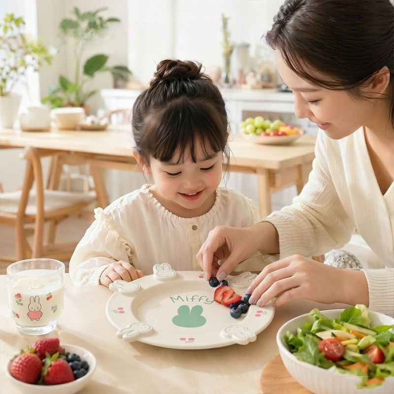 Piring Makan Anime Miffy Keram - Kitchen Gadgets Gift ulasan dan harga
