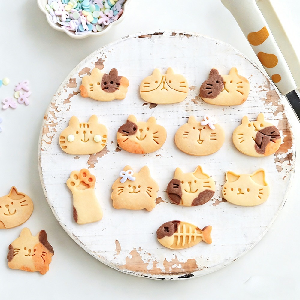 Cetakan Kue Kucing Lucu DIY, A - Kitchen Gadgets Best ulasan dan harga