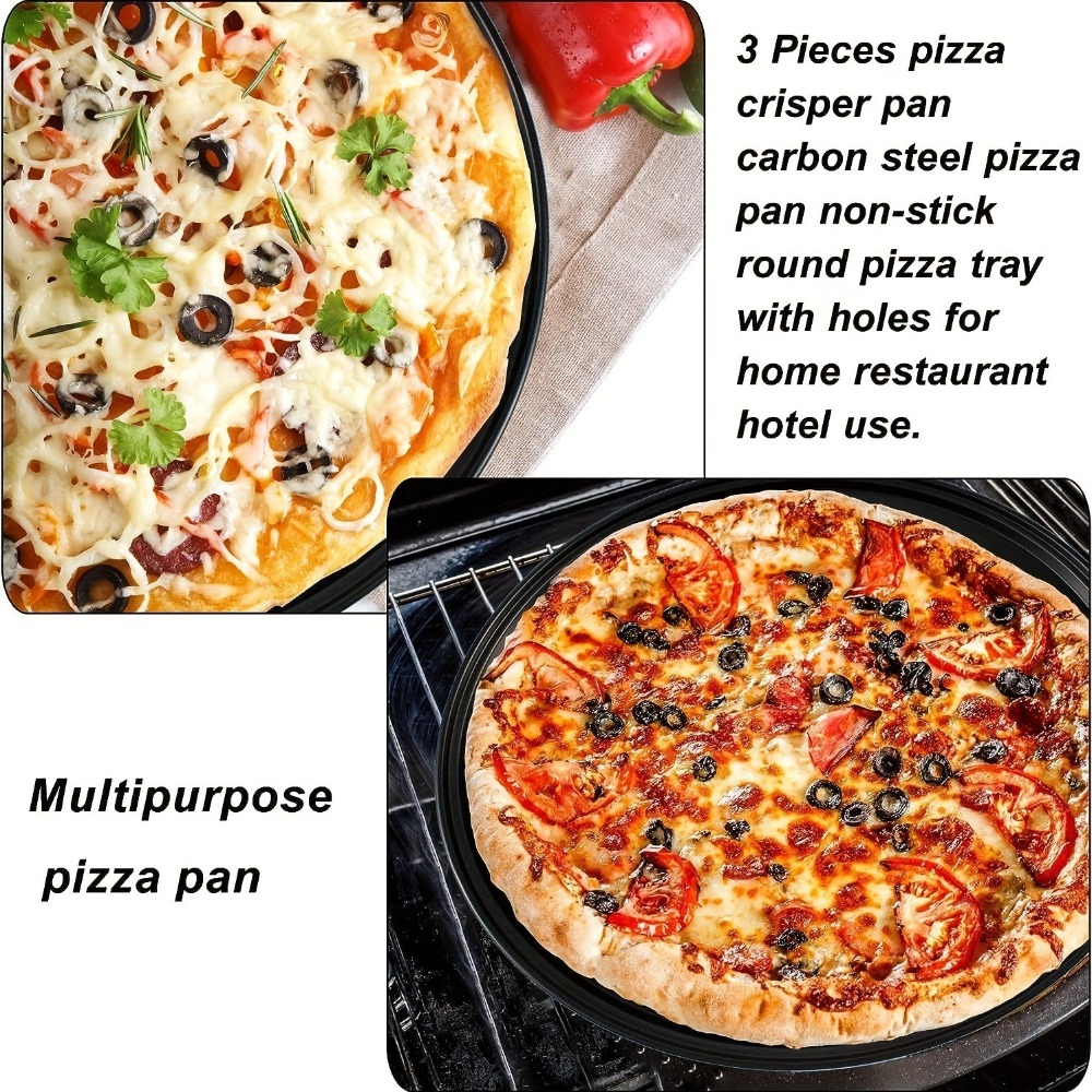 Set Loyang Pizza Berlubang Baj - Pizza Stone Baking ulasan dan harga