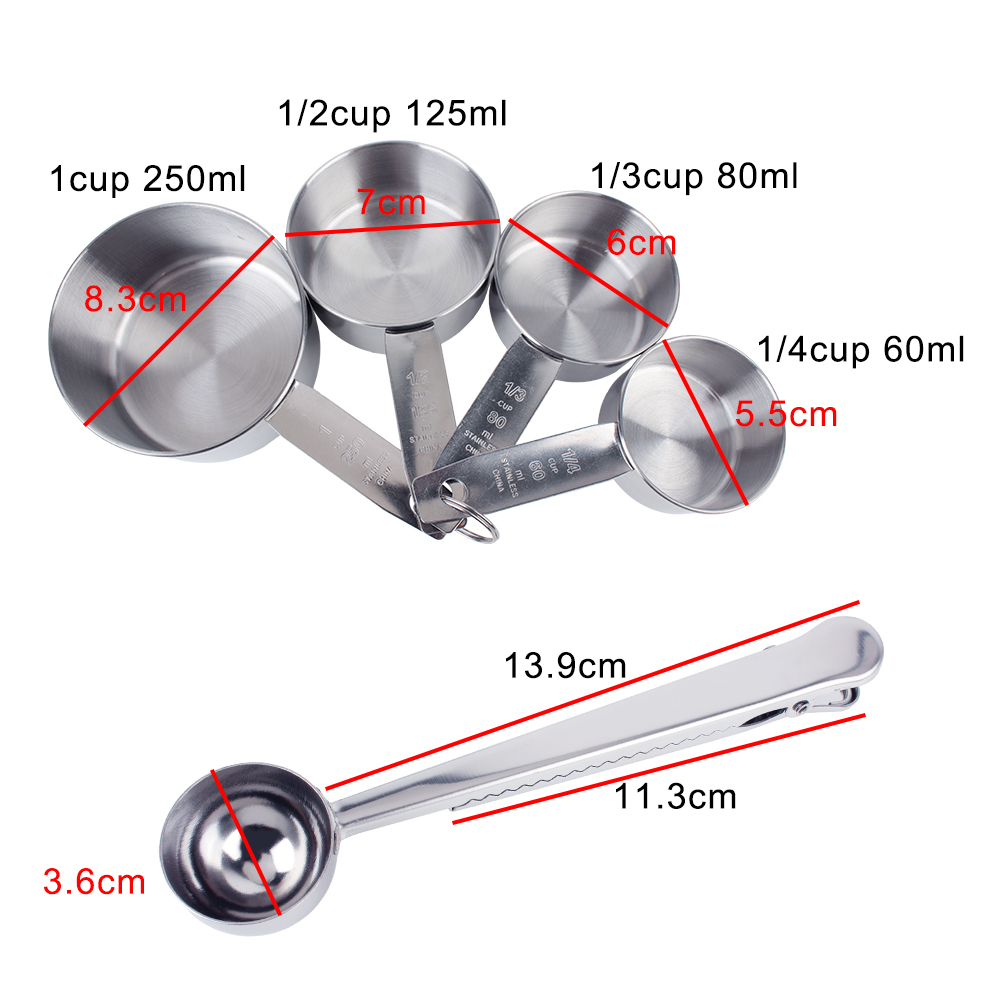 Set gelas dan sendok ukur dapa - Kitchen Gadgets Small ulasan dan harga