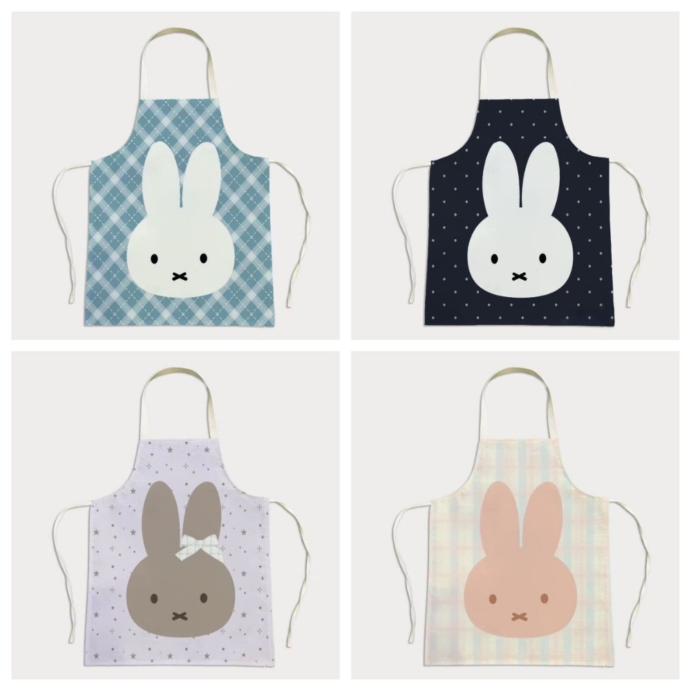 Miffy Kawaii Apron Kain Tahan  - Kitchen Gadgets Gift ulasan dan harga