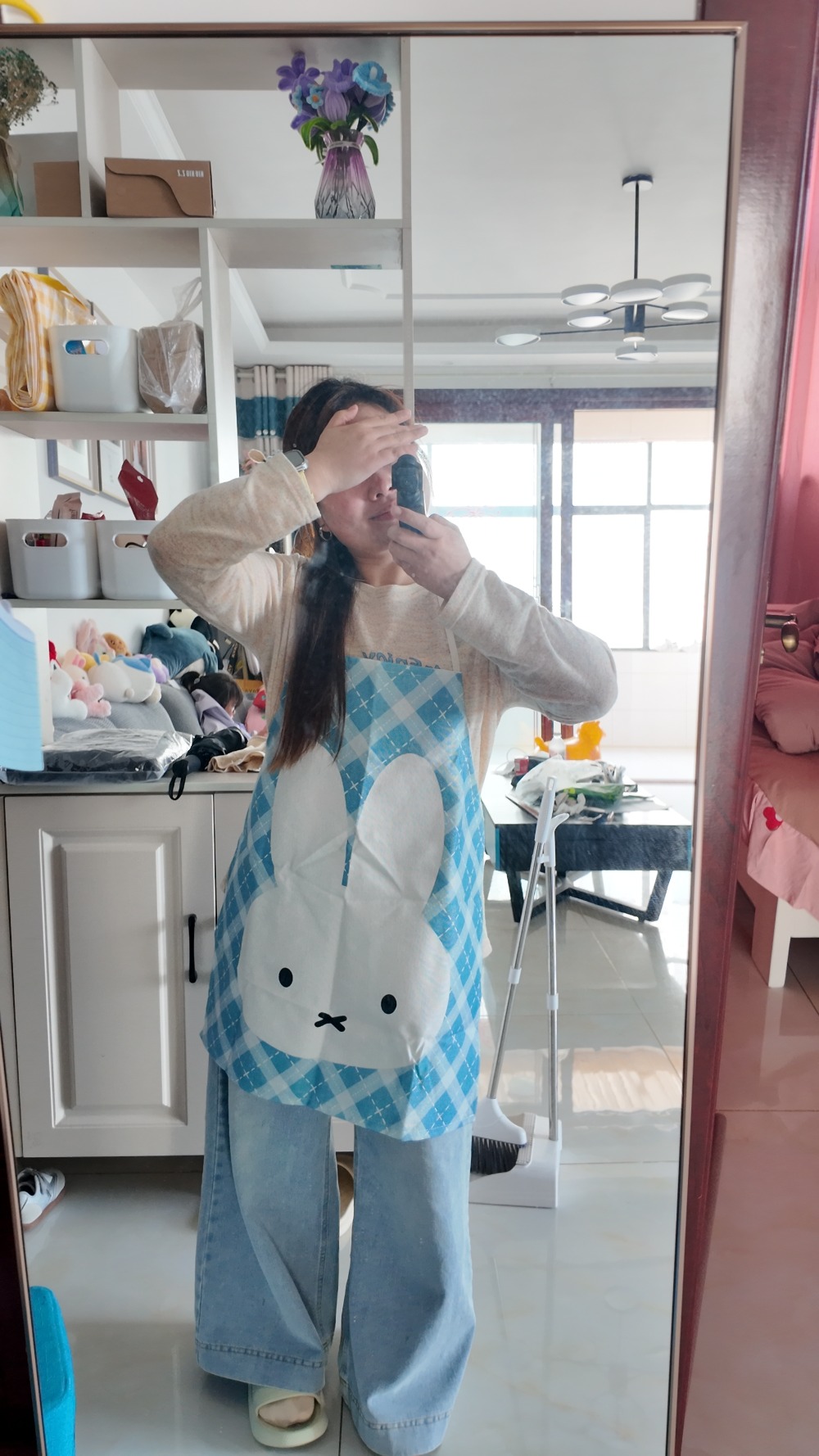 Miffy Kawaii Apron Kain Tahan  - Kitchen Gadgets Gift ulasan dan harga